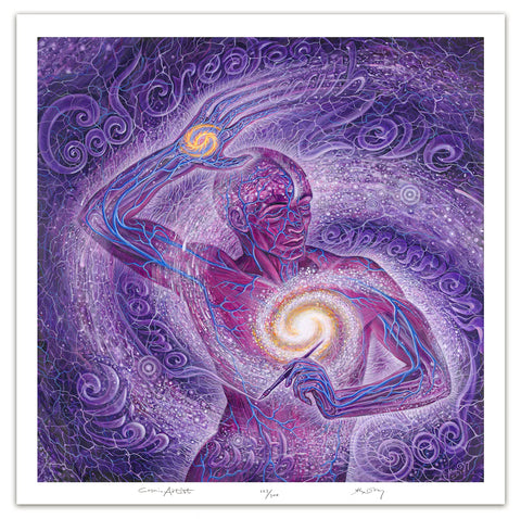 Cosmic Artist by Alex Grey