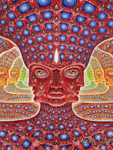 Godself By Alex Grey (Framed)