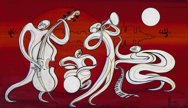 Jazz By The Boulevard By Joseph Santori