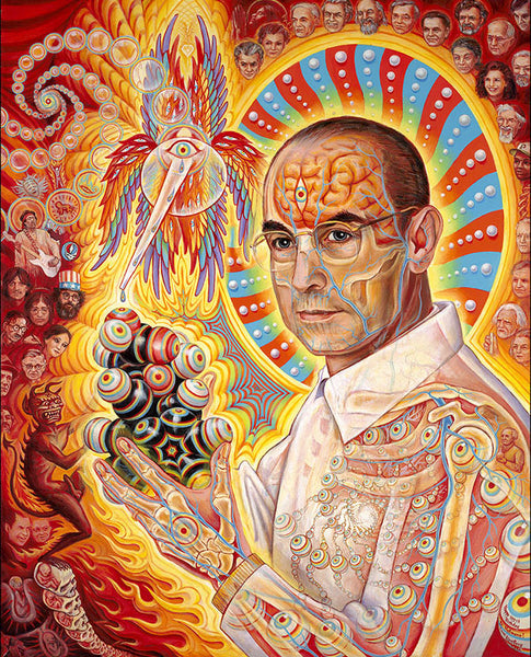 St. Albert and the LSD Revelation Revolution by Alex Grey